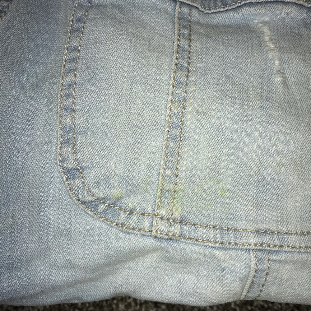Blue Spice Shorts Overalls - Picture 4 of 5